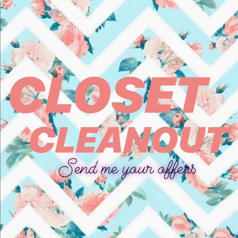 Closet CLEANOUT. Send me your offers!